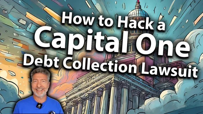 Capital One: Are You Being Sued On A Capital One Collection Lawsuit?