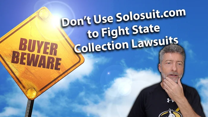 Don't Use Solosuit.com to Fight State Collection Lawsuits