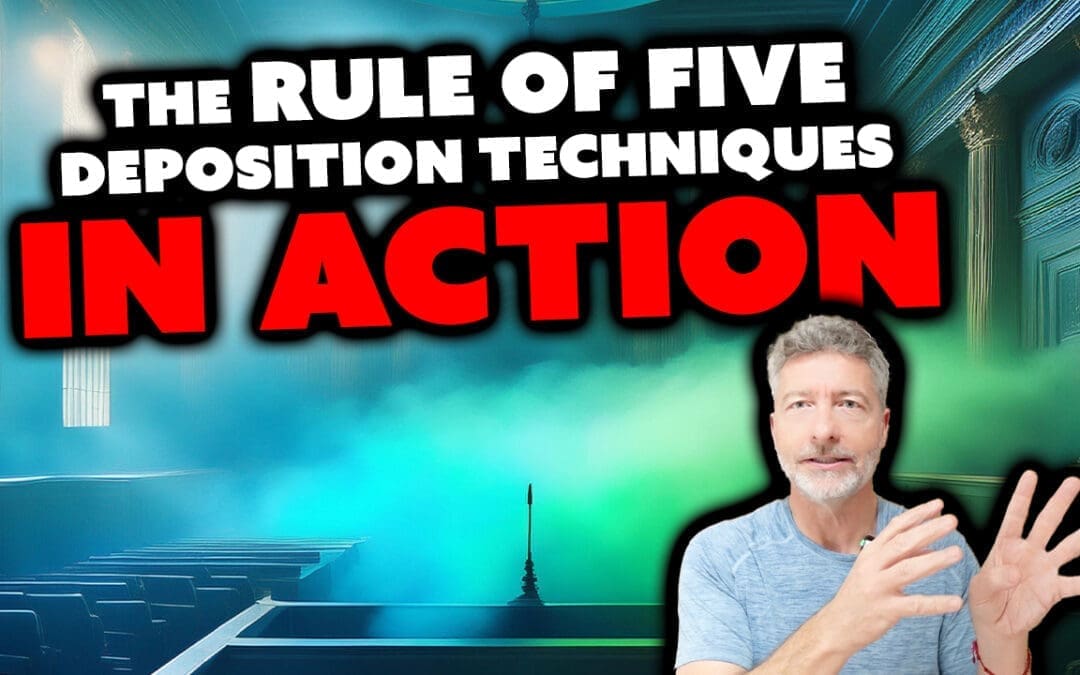 The Rule Of Five Deposition Techniques In Action