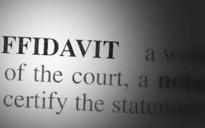 Filing a Counter Affidavit when Answering a Debt Collection Lawsuit