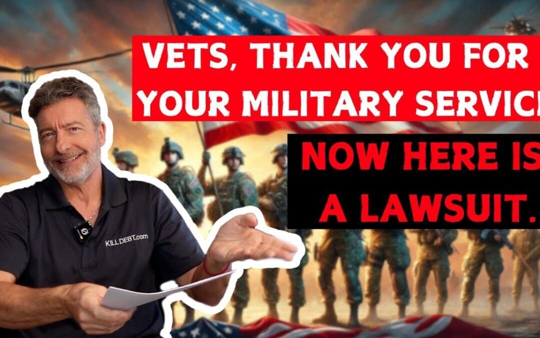 Vets, Thank You For Your Military Service, Now Here Is A Lawsuit