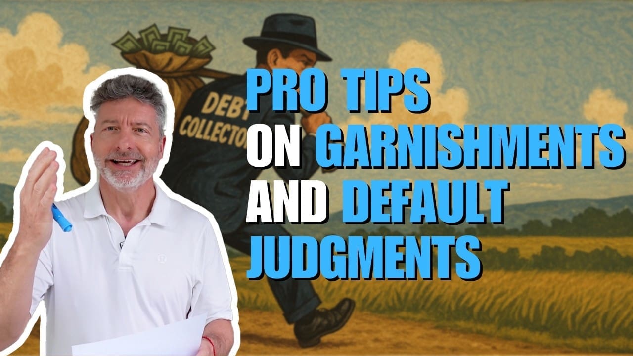 Pro Tips on Garnishments and Default Judgments Pro Tips on Garnishments and Default Judgments