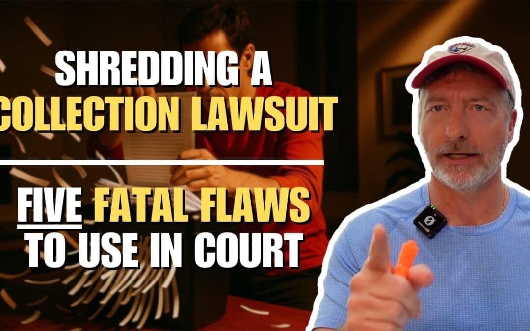 Shredding a Collection Lawsuit-Five Fatal Flaws To Use in Court