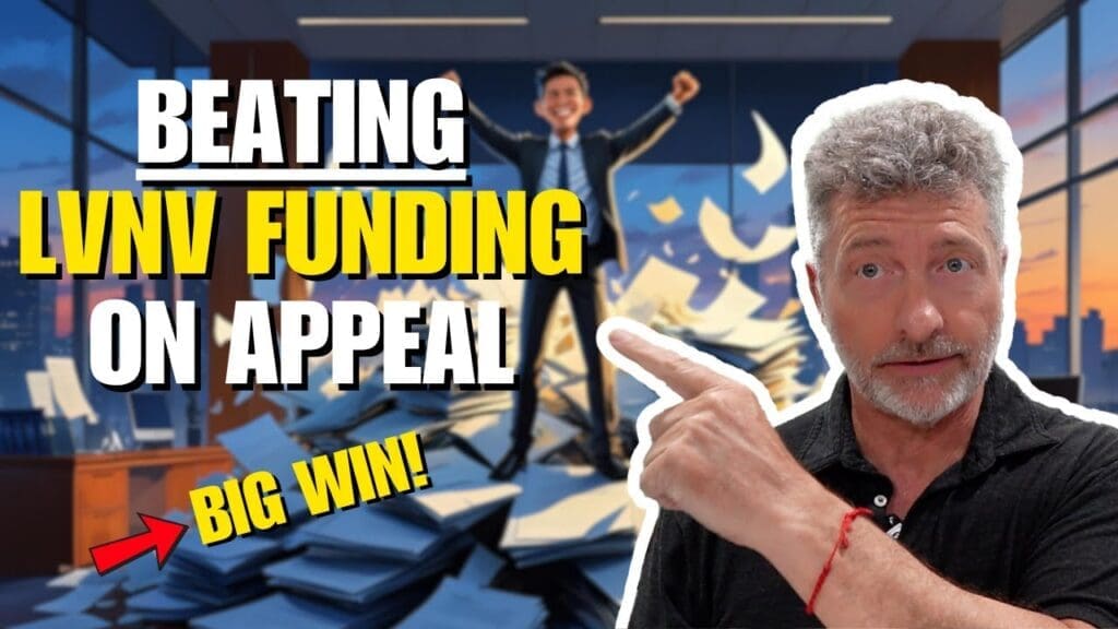 Beating LVNV Funding on Appeal (Big Win)