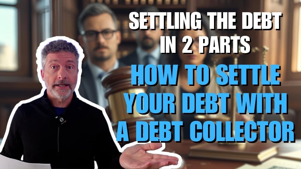 Settling the Debt in 2 Parts: How to Settle Your Debt with a Debt Collector/ Debt Collector Attorney
