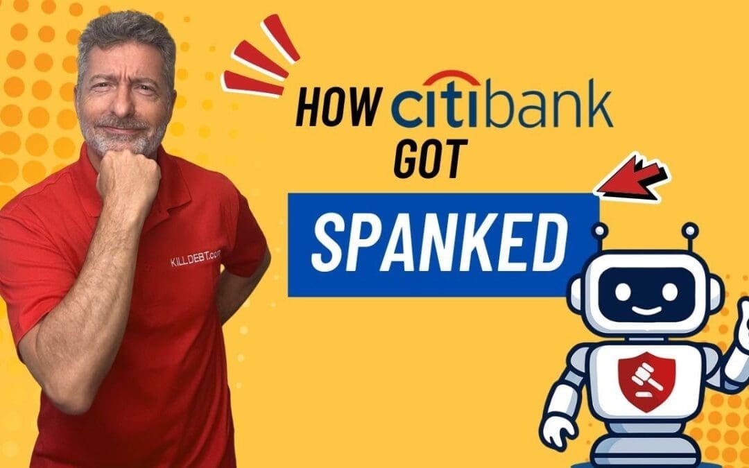 A Member Gets His Citibank Lawsuit Dismissed Using KillDebt.com