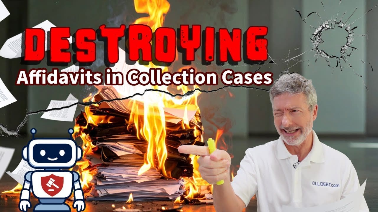 Destroying Affidavits Destroying Affidavits in collection cases