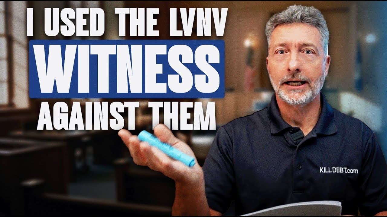 Watch How I Destroyed This Debt Buyer’s Case By Just Cross Examining One Witness Watch How I Destroyed This Debt Buyer’s Case By Just Cross Examining One Witness